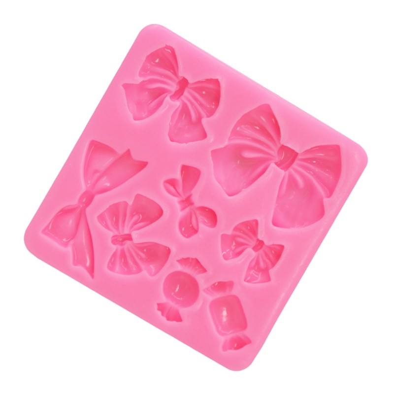 4 Cavity DIY Bowknot Baking Mold Birthday Cookies Tools Cake Decorating Tools gallery