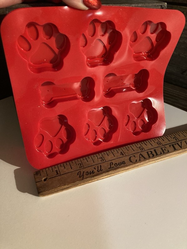 Silicone Mold Paw Print Baking & Candy Mold Dog Or Cat Paws Paw Prints & Bones gallery