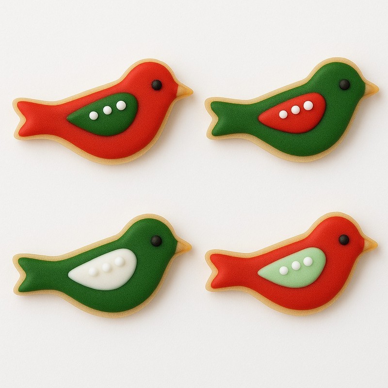 Mini Robin Crow Bird 1.25'' Cookie Cutter Animal Made in the USA gallery