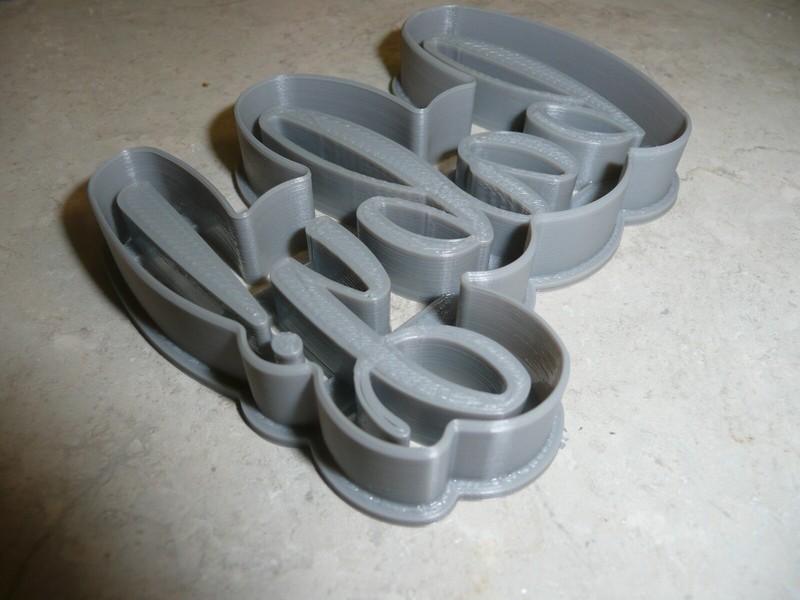BABY WORD QUOTE GENDER REVEAL PARTY PREGNANCY BABY SHOWER COOKIE CUTTER PR2523 gallery
