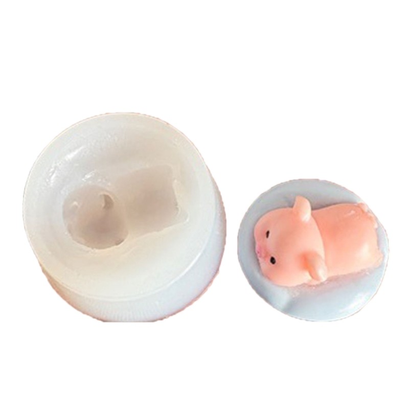 Portable Small Pigs Silicone Mould For Baking Jewelry Making And DIY