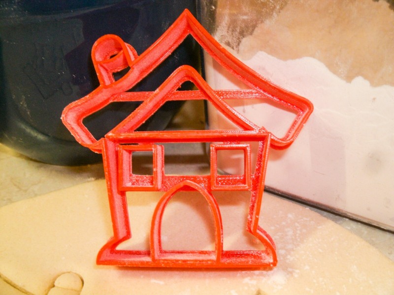 SCHOOLHOUSE SCHOOL HOUSE WHIMSICAL KIDS CARTOON STYLE COOKIE CUTTER USA PR997 gallery