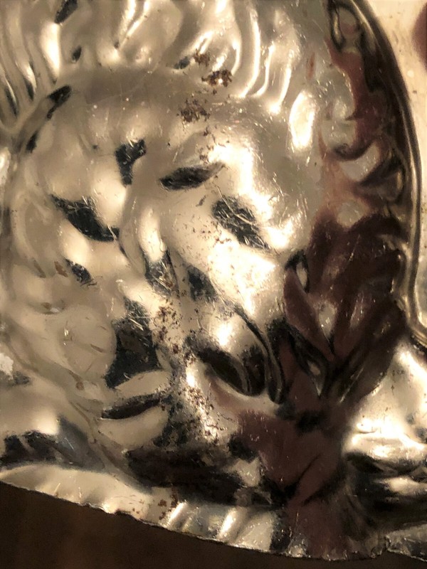 Antique Large Vintage Chocolate Candy Mold Sitting Easter Bunny Rabbit 8" Tall gallery
