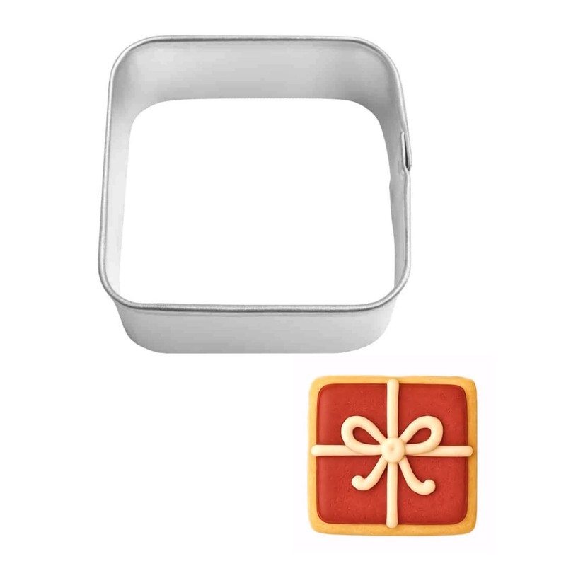 Square Mini Small 1.5” Cookie Cutter Metal
