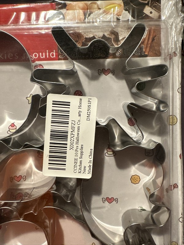 Halloween Cookie Cutters TWO Sets of 10 Pieces Each Baking Cut Out Cookie Set gallery