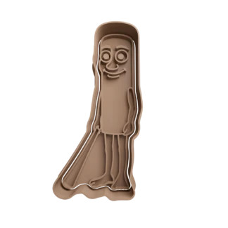 Tung tung tung tung sahur Meme Brainrot Cookie Cutter