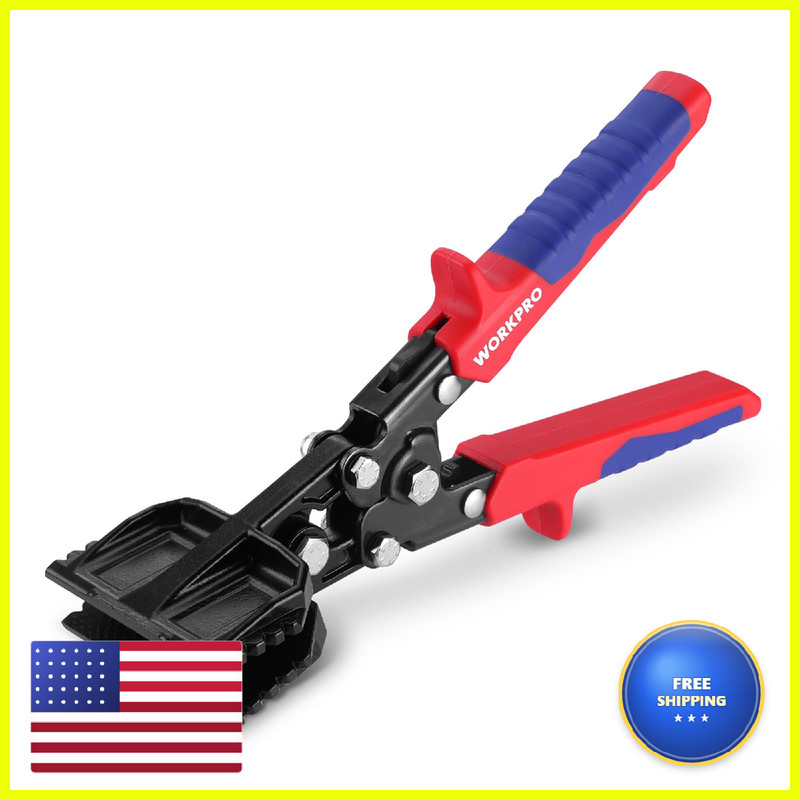 Workpro Hand Seamer Tool 3-Inch Sheet Metal Bender Heavy-Duty Steel Sheet Metal