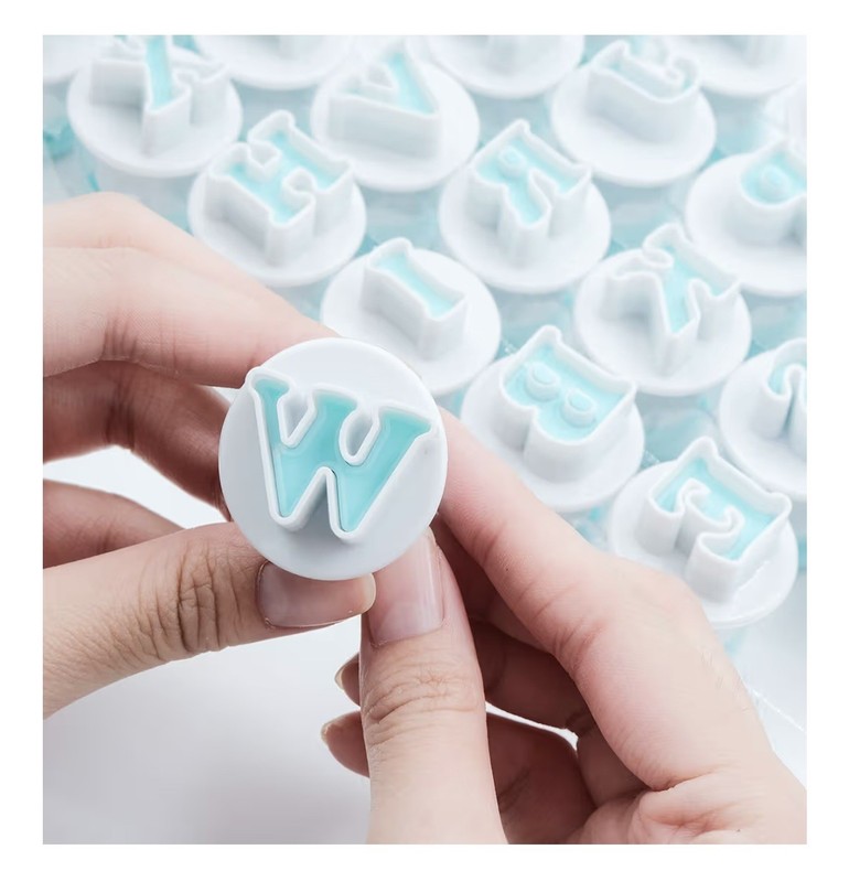 Fondant Alphabet/letter Cutters And Number Setcake Biscuit Moldcake Decoration gallery