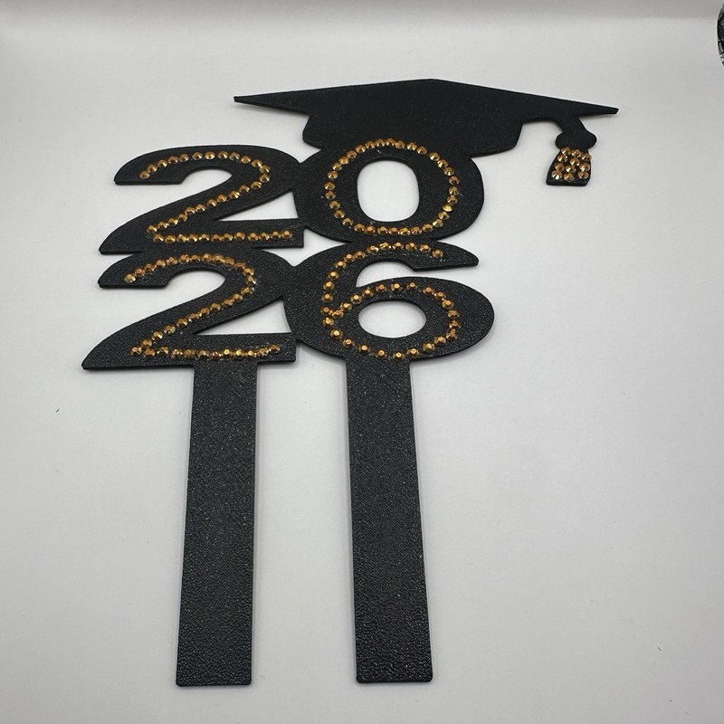 Multicolor Cake Topper Set - Mother’s Day, Birthday, 2026 Graduation Designs gallery
