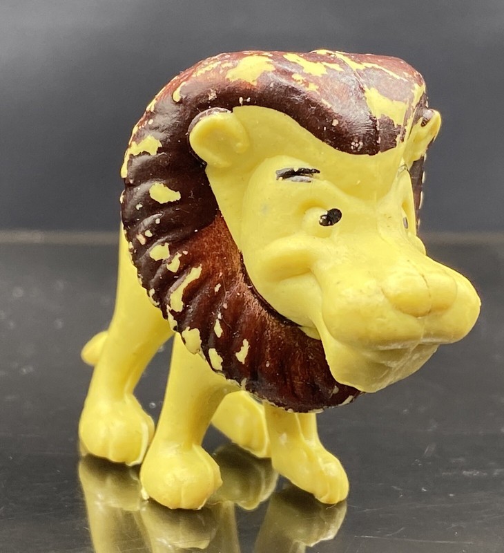 Vintage Circus Lion 1.5" Figure Cake Topper 1970’s gallery