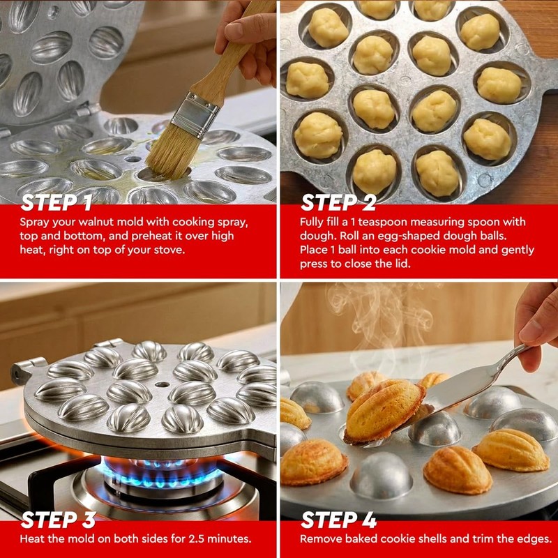 Stainless Steel Candy Maker 6. Oreshki New gallery