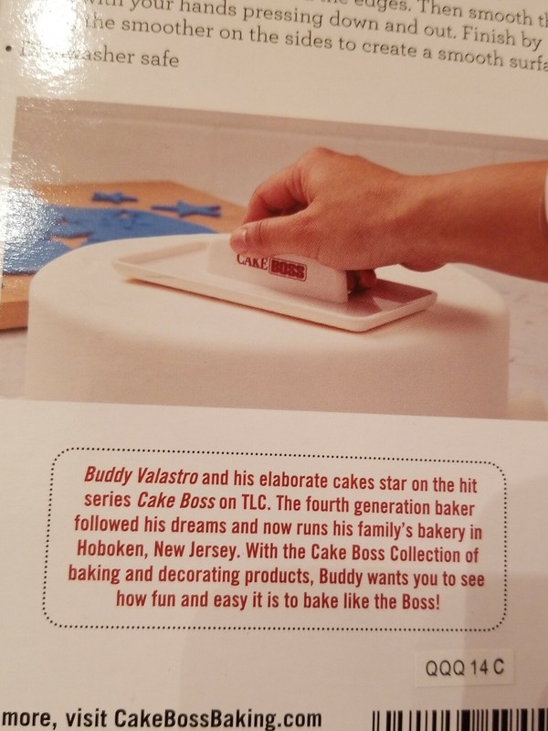 Cake Boss Fondant Smoother New item #59456 gallery
