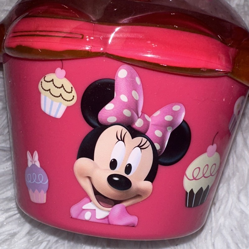 Minnie Mouse Cupcake Holder Mealtime Magic Storage Container Disney Store D4 gallery