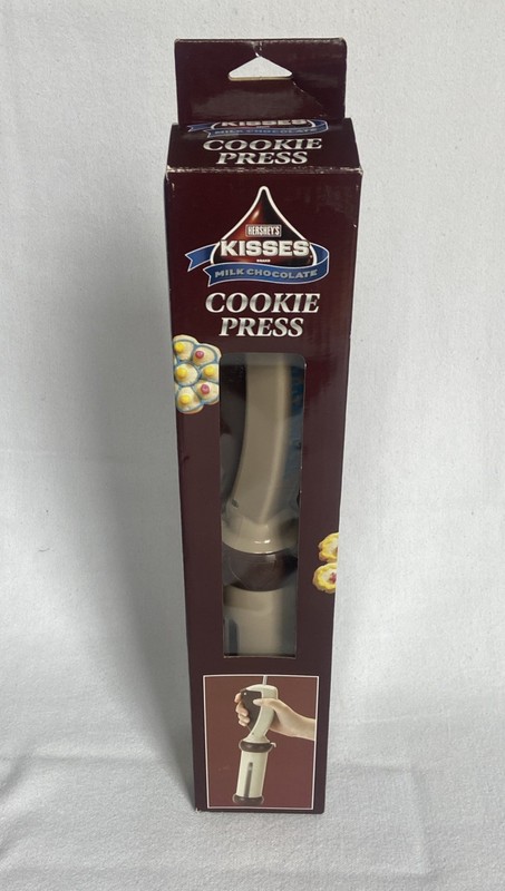 Hershey Kisses Cookie Press Kit 21 Discs 6 Tips Cookie Baking Decorating