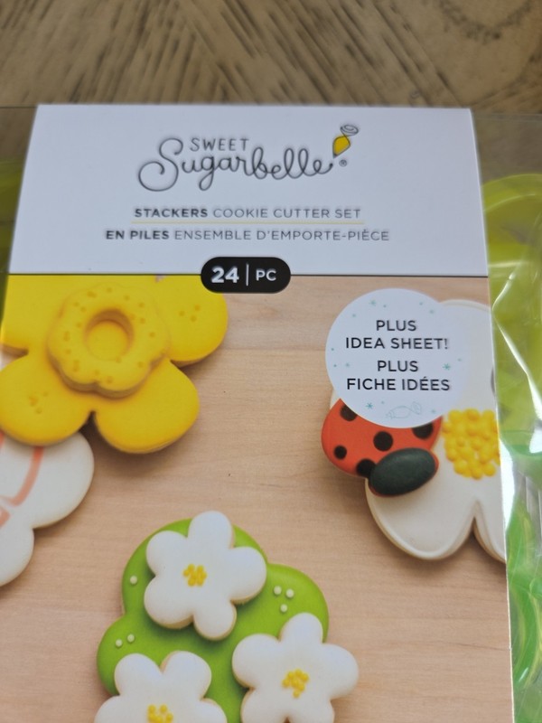 Sweet Sugarbelle 24 Pc Stackers Cookie Cutter Set Shapes & Flower Designs NEW gallery