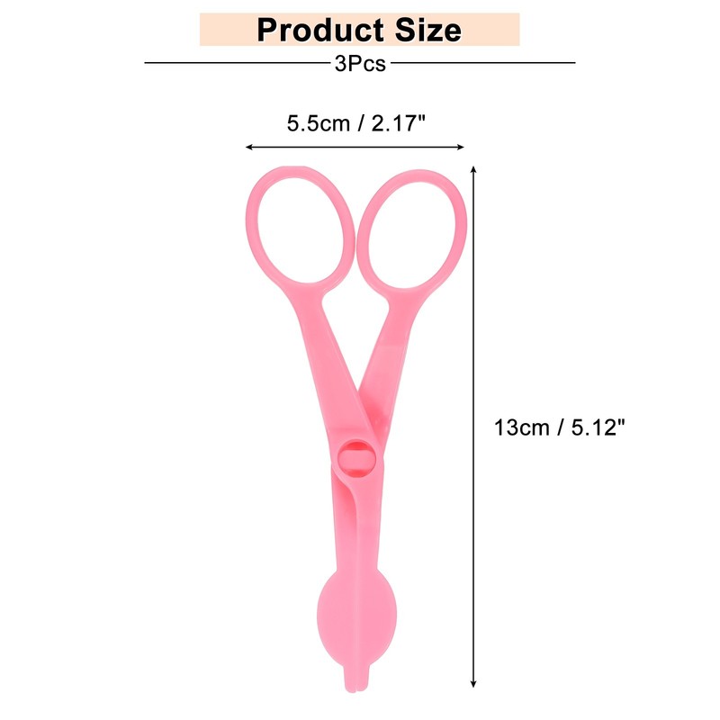 3 Pcs Flower Lifter Cake Decorating, 5.1 x 2.2 Inch, Pink gallery