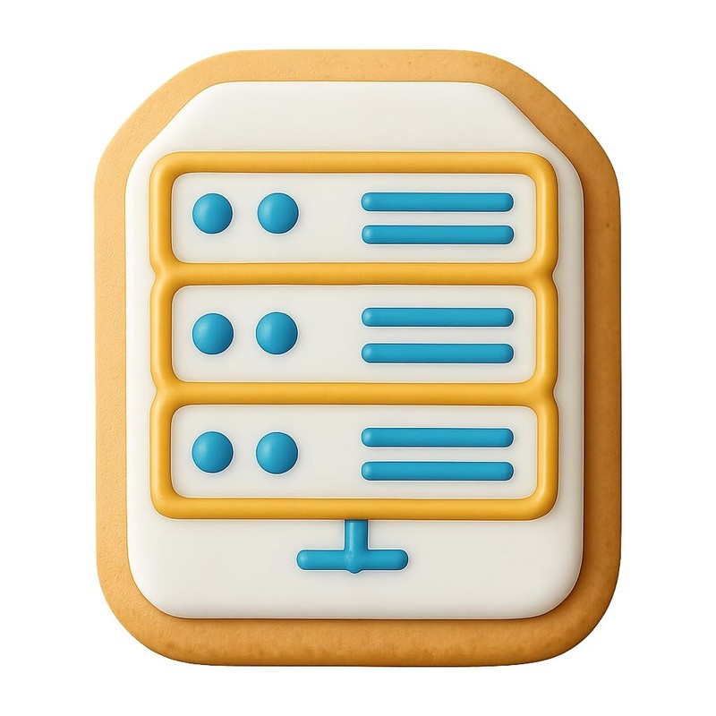 Stacked AI Datacenter Cookie Cutter & Stamp, Fondant & Clay - 3x4 gallery