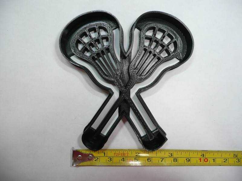LACROSSE STICKS SPORTS COOKIE CUTTER MADE IN USA PR5382 gallery