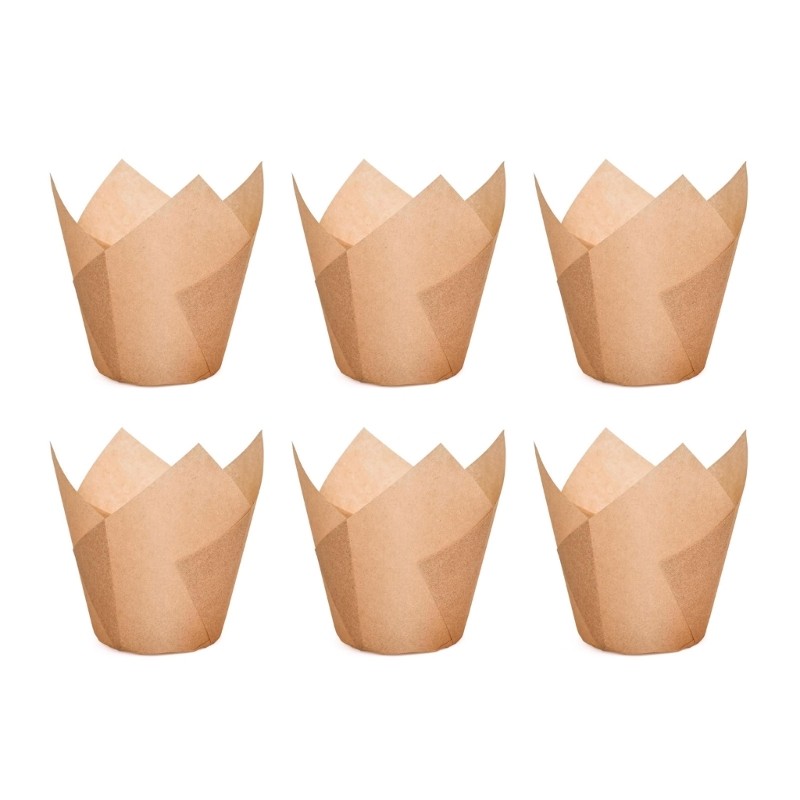 Set of 120 Bakings Cup Tulips Cupcakes Liners for Wedding Partys DIY Cake Tool gallery