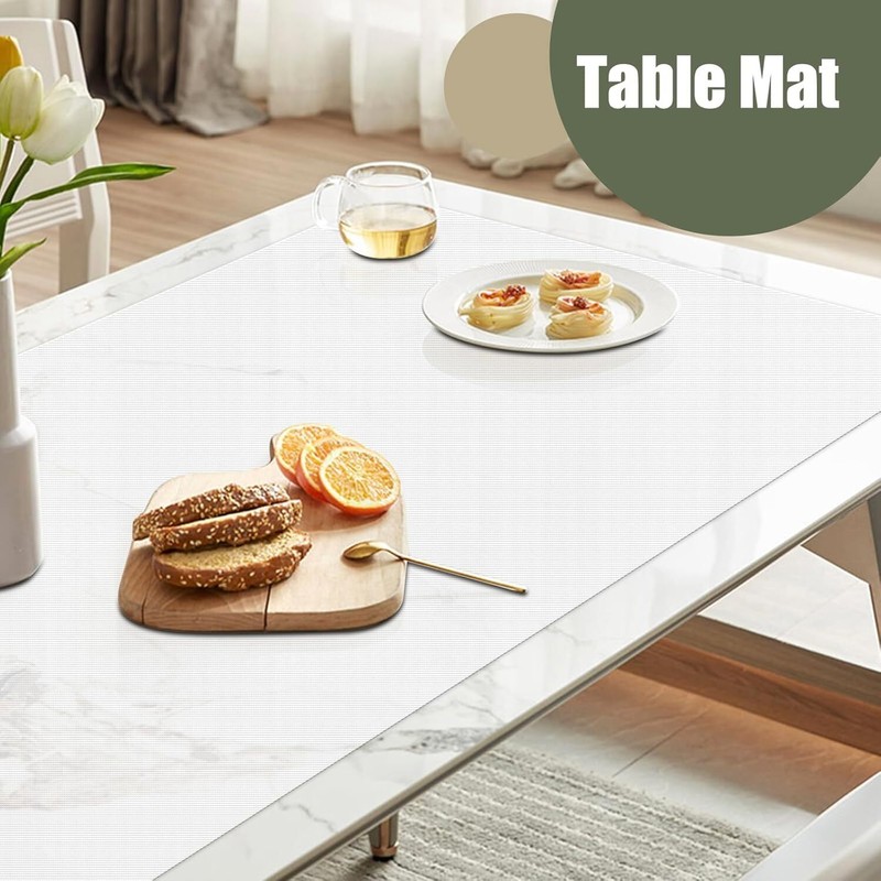 KitchenRaku Extra Large Silicone Mat 36X24 in,Silicone Mats IN, White gallery