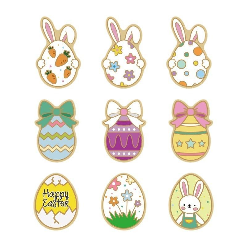 Easter Cookie Cutter Set 3d Rabbit Egg Biscuit Mold Plastic Baking Tool Decor gallery