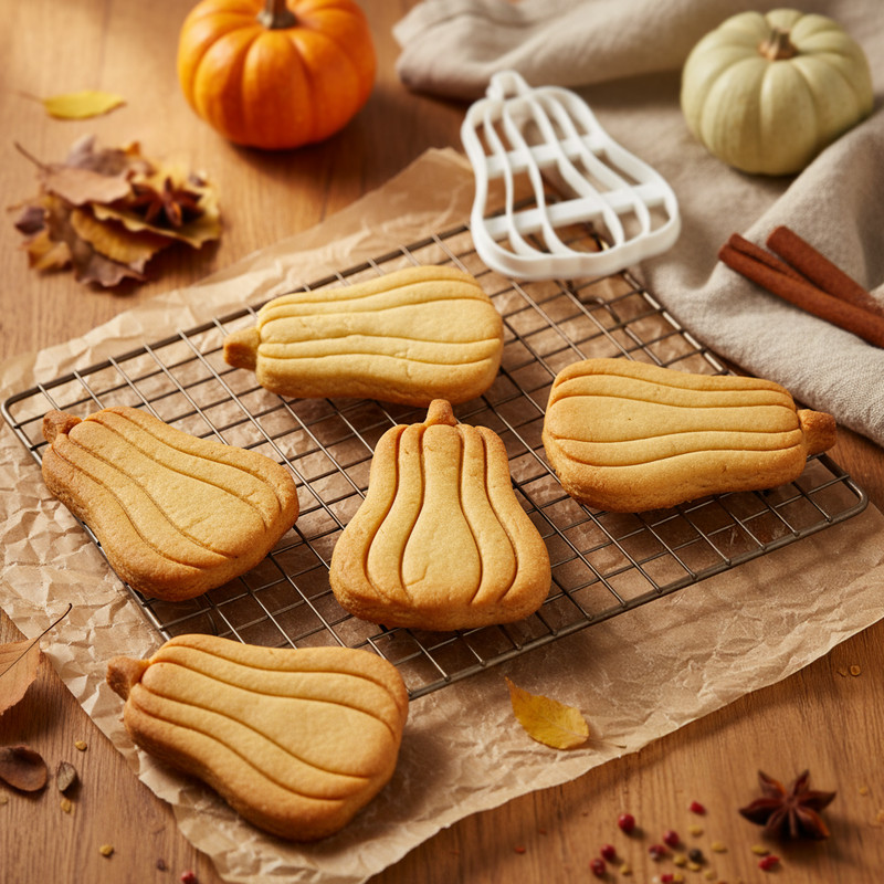 Tall Pumpkin Cookie Cutter - Thanksgiving Fall Harvest Festival Halloween party gallery