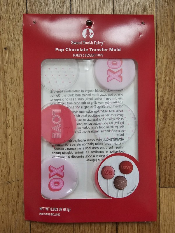 Sweet Tooth Fairy – Valentine’s Day – Dessert Pop Chocolate Transfer Molds -…