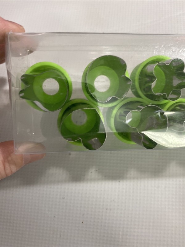 9 Pcs Vegetable Fruit Cutter Shapes Set Mini Cookie Stainless Steel Slicer Mold gallery