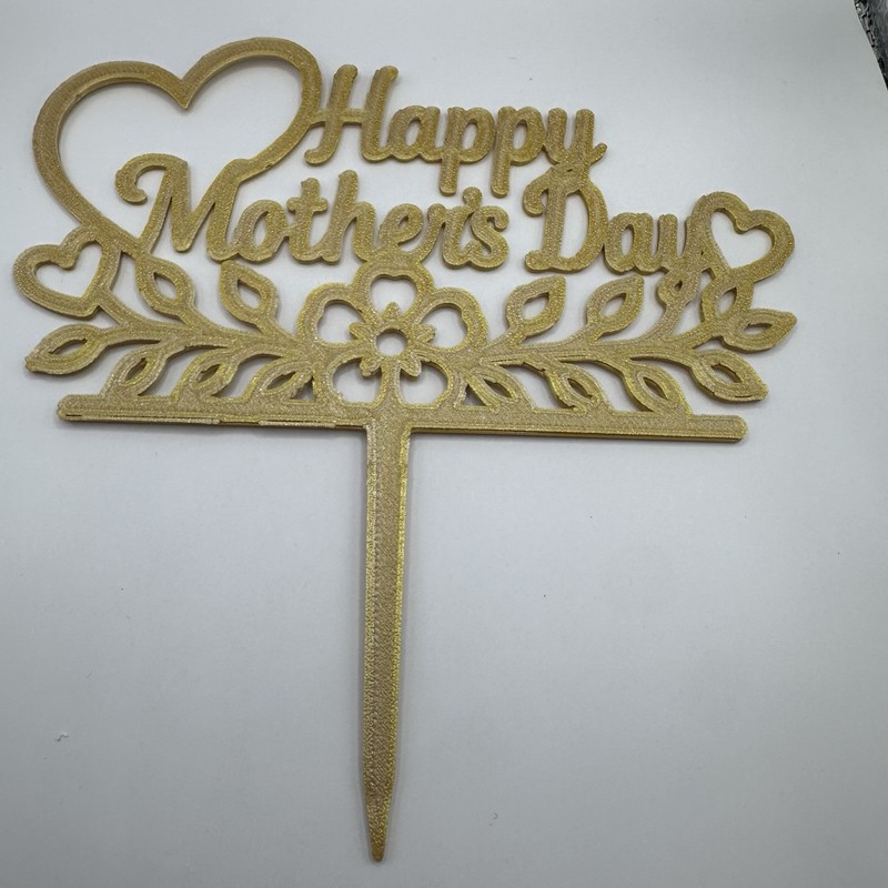 Multicolor Cake Topper Set - Mother’s Day, Birthday, 2026 Graduation Designs gallery