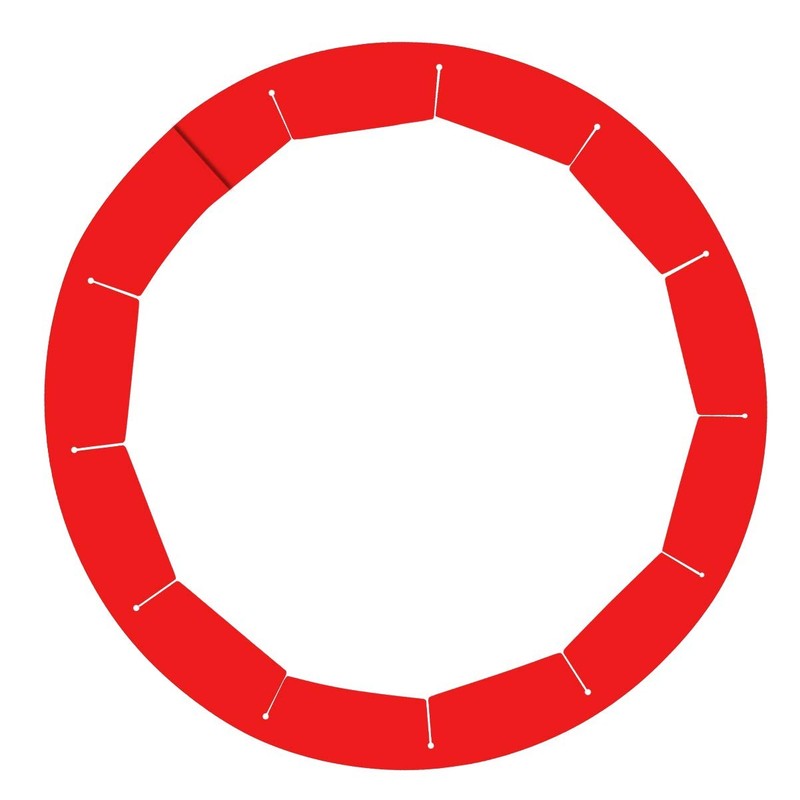 Pie Shield Protector Adjustable Silicone Cover, Fits 8-11.4 Inch Pies, Red gallery