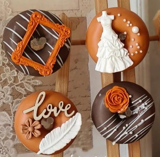 Photo Frame Fondant Molds Picture Frames Silicone Mold Vintage Frame Molds 4pcs gallery