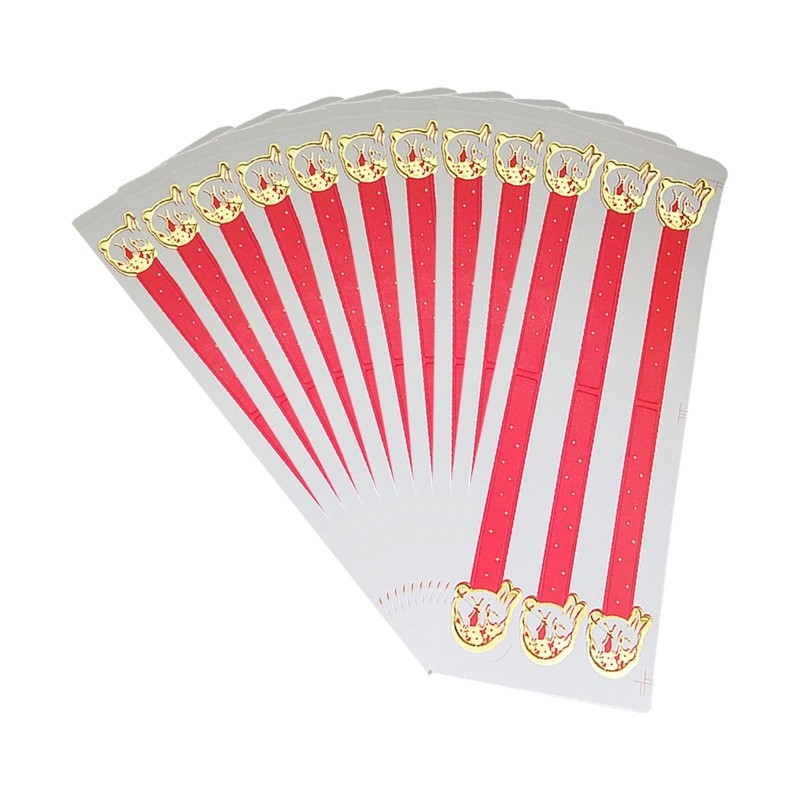 Three-dimensional Rabbit Paper Card Mid-autumn Festival Egg Yolk Crisp Stickers
