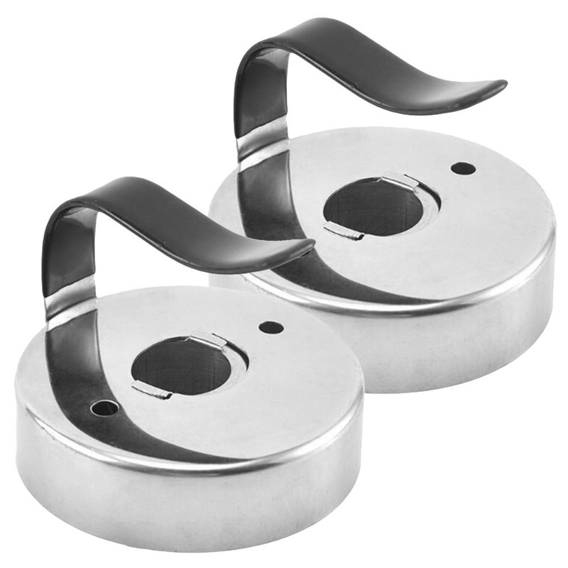2 Pcs Stainless Steel Baking Mold Round Mousse High Temperature Resistant gallery