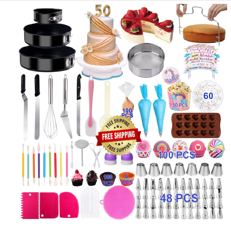 Kit Reposteria Decoracion Decorar Para Principiantes Y Amantes De Los Pasteles