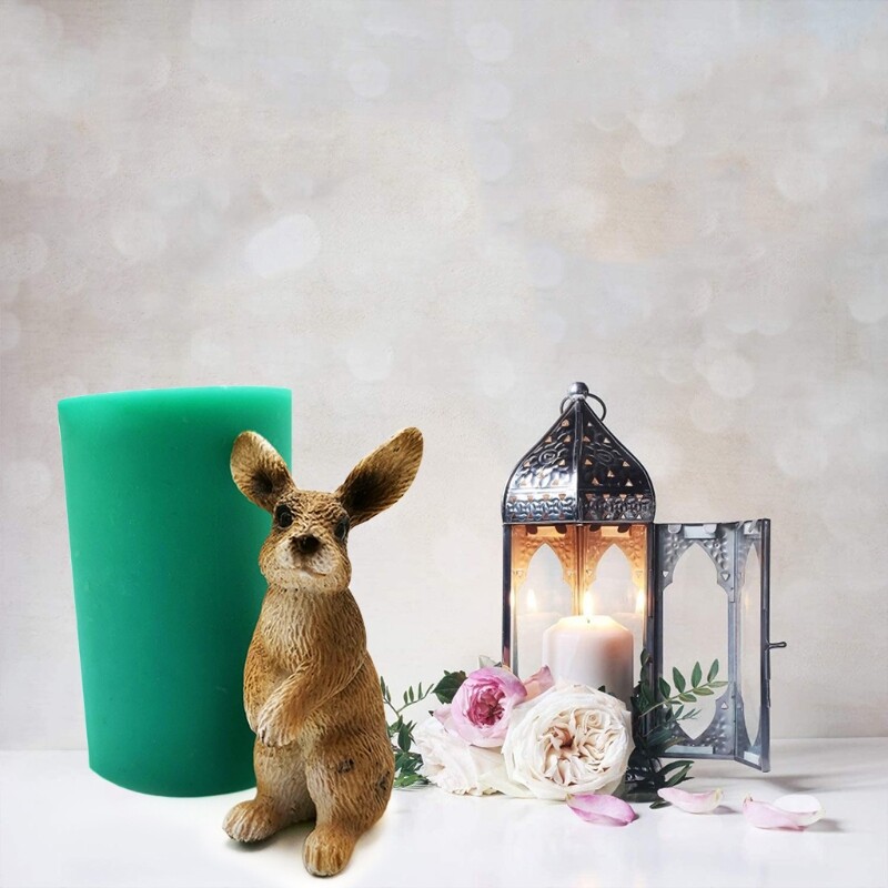 Cake Mold 3D Easter Cute Bunny Shape Food-grade Silicone Gift Baking Cookies gallery