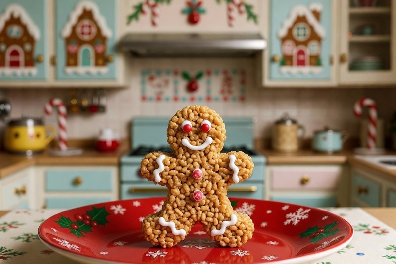 VTG Mouldings Inc. Rice Crispy Treat Fudge Butter Gelatin Gingerbread Man Mold