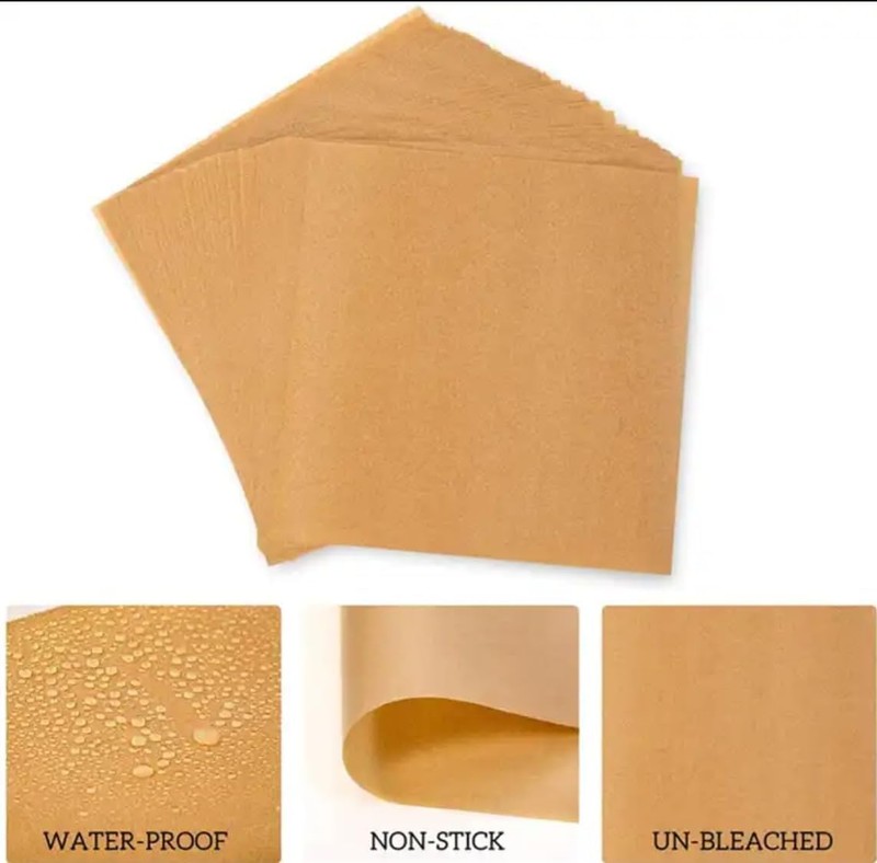 300 Pcs 6x6 Inch Precut Baking Paper - No Stick, No Burn, Effortless Baking gallery