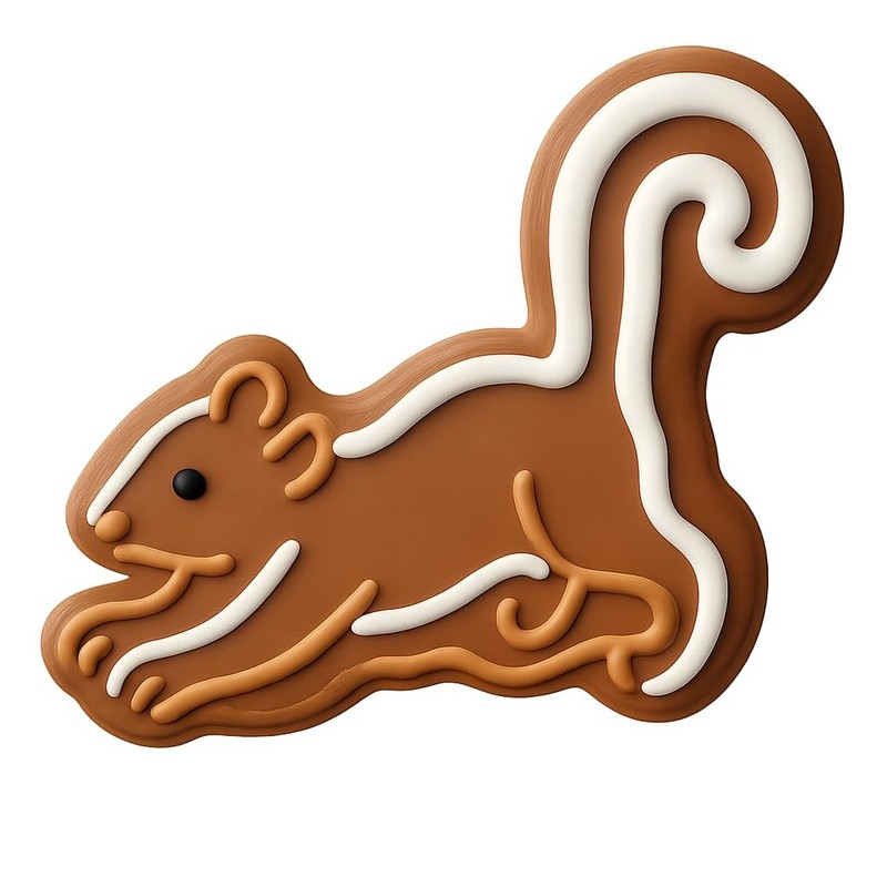 Stretching Sugar Glider Cookie Cutter & Stamp, Fondant & Clay - 4x2.8 gallery