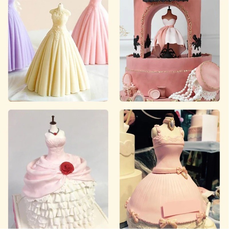 Fondant Silicone Mold DIY Wedding Fondant Cake Decorating Tools Sugarcraft Mould gallery