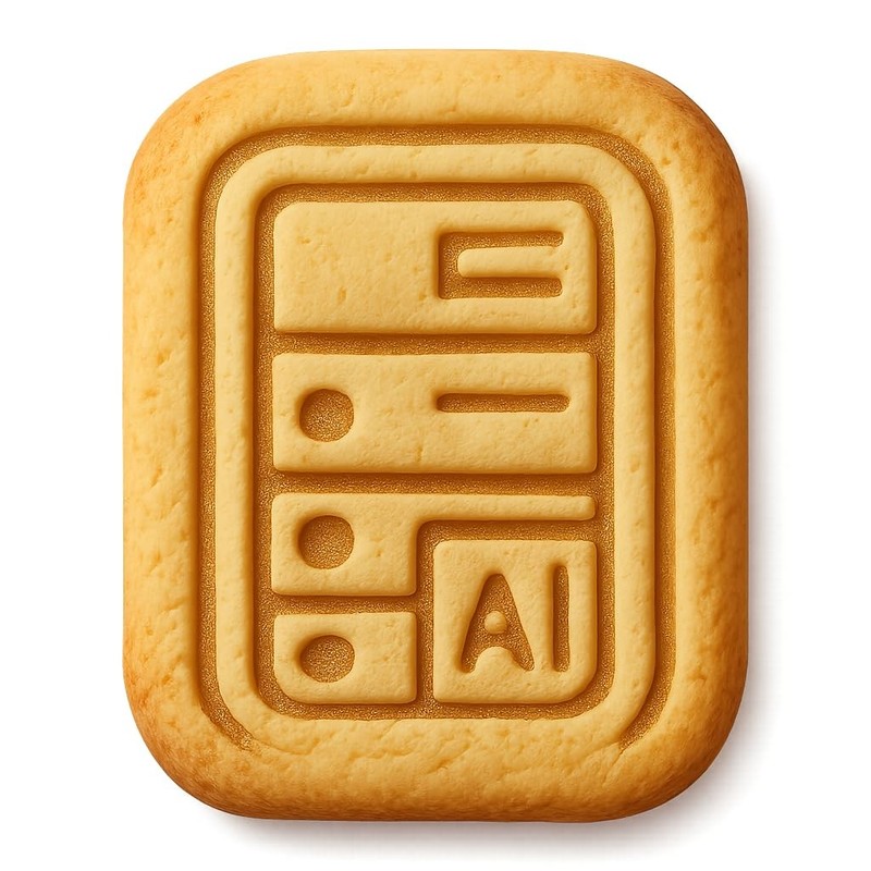 Compact AI Datacenter Cookie Cutter & Stamp, Fondant & Clay - 4x3.6