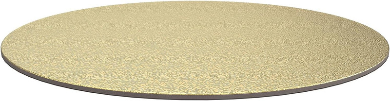 4 Pack 10 Inch round Cake Boards - Gold, Perfect for Wedding, Birthday, Dessert, gallery