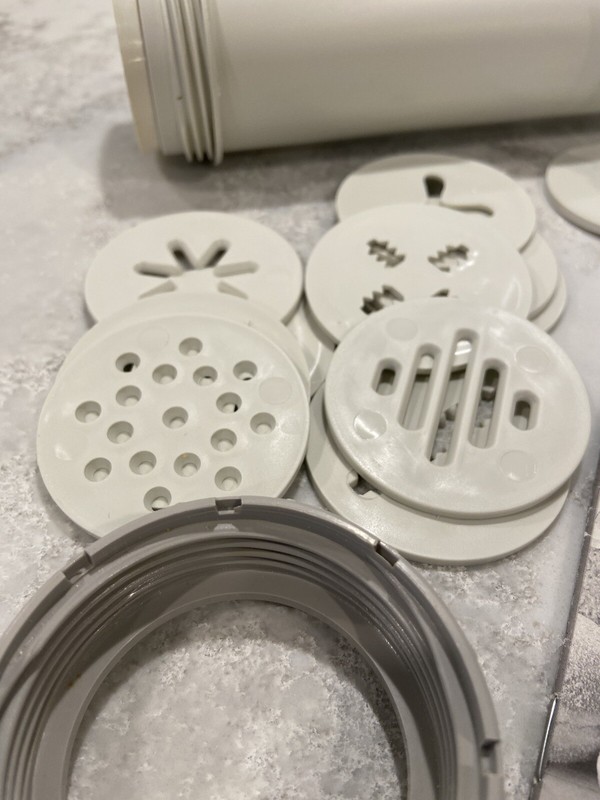 Leifheit cookie maker, dies & instruction booklet gallery
