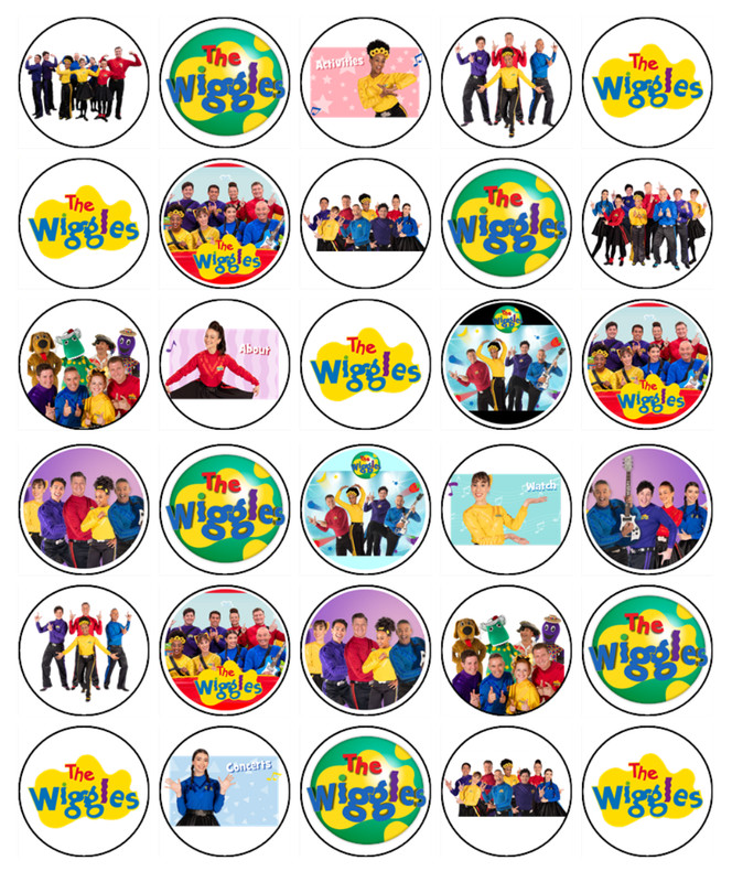 The Wiggles Edible Cake Toppers Icing Birthday Cake Decorations (4 Sizes) gallery