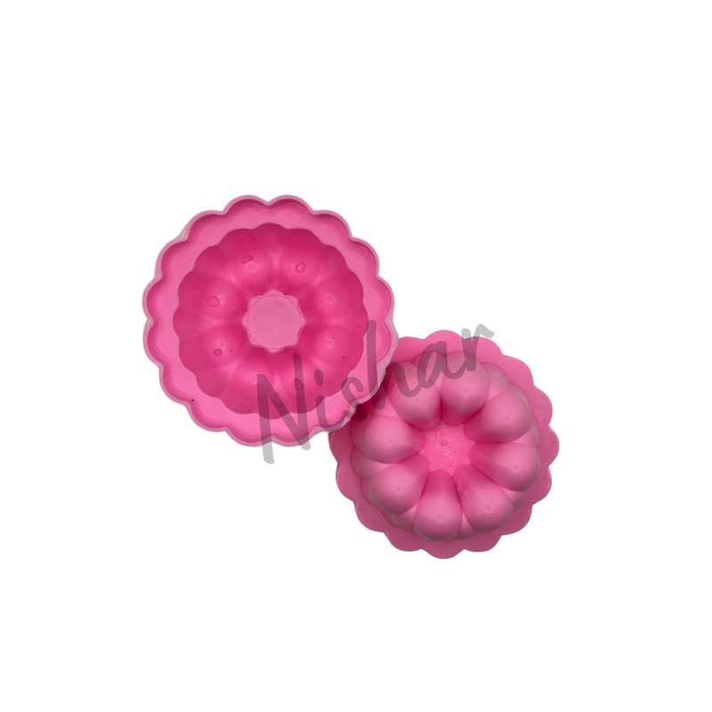 Puto Molds Pichi pichi Kutsinta Cups Dessert 12 PIECES 7cm diameter Pink Color gallery