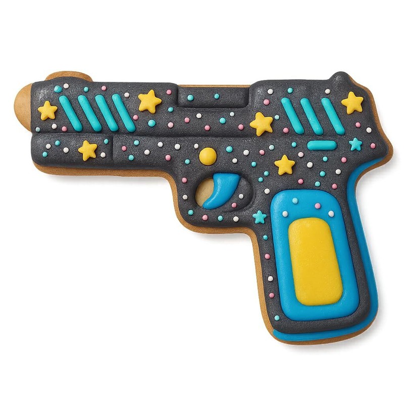 Hand Gun Cookie Cutter Mold (4.75x3") gallery