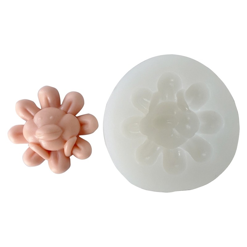 Flower Silicone Mould Resin Ceramics Candy Fondant Candy Chocolate Soap Mould