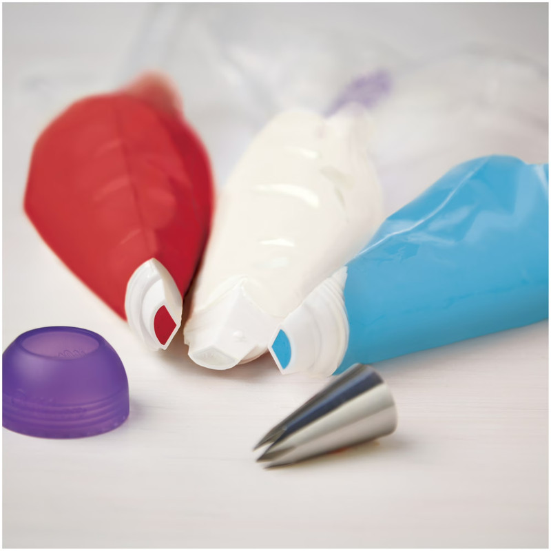 (2 pack) Wilton 16 in. Disposable Cake Decorating Bags, 50-Count, Light Plastic gallery