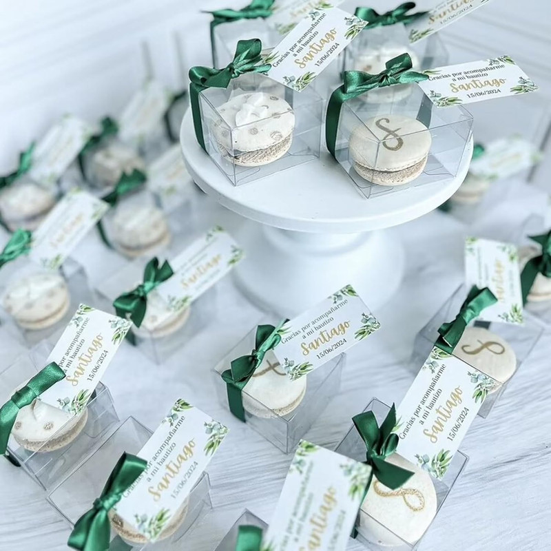 100 Pack Clear Chocolate Covered Ore Boxes Macaron Boxes Cookies Boxes Clear Fav gallery