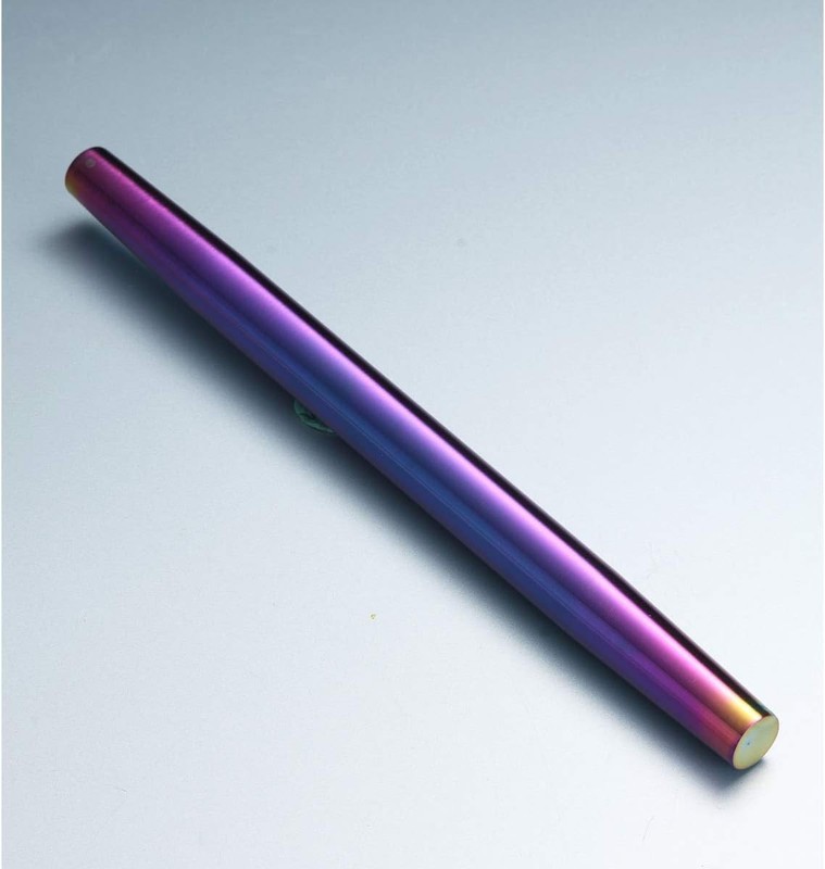 Rainbow Rolling Pin 16.7 Inches Stainless Steel Colorful Matte Finish W/ Rainbow gallery