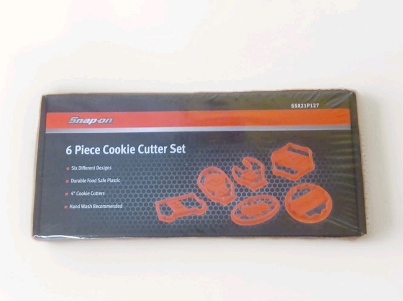 Snap On Tools SSX21P127 6 Piece Cookie Cutter Set Christmas Easter Birthday gallery